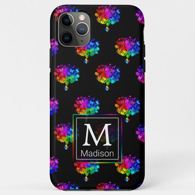 Coques Case-Mate iPhone Arbres du spectre autiste (Dos)