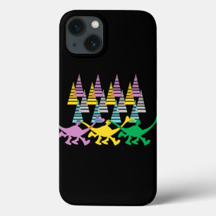 Etui iPhone Case-Mate Arbres verts jaunes pourpres de Spot et Arlo