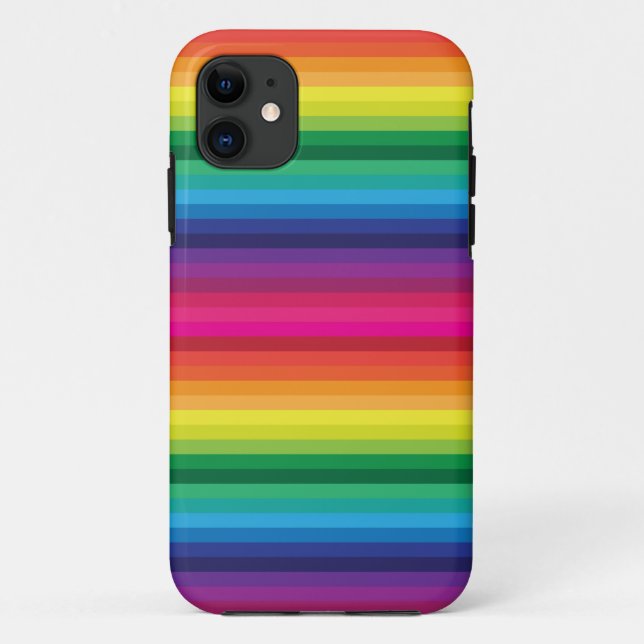 Coques Case-Mate iPhone Arc-en-ciel (Dos)