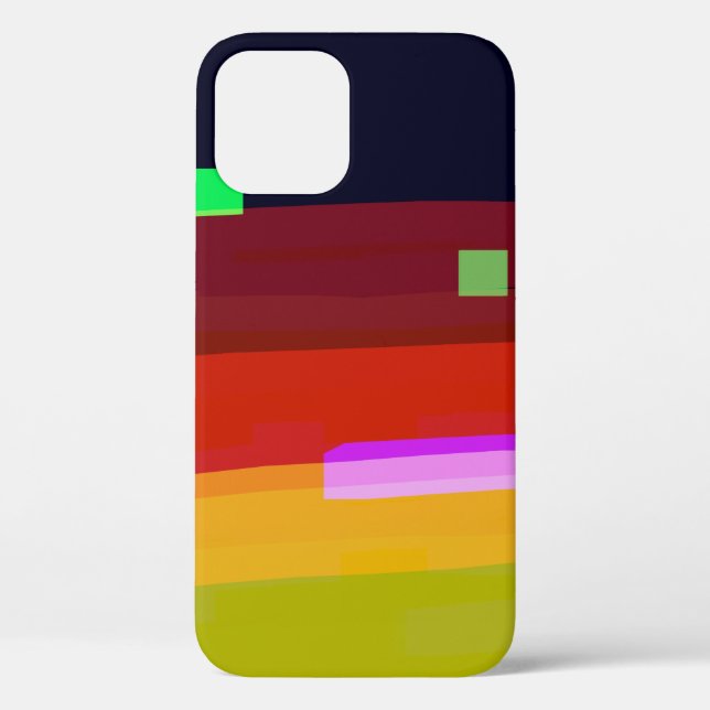 Coques Case-Mate iPhone Arc-en-ciel Abstrait (Verso)
