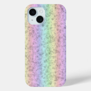 Coque Pour iPhone 15 Arc en ciel dans la peau d'éléphant cuir Optik