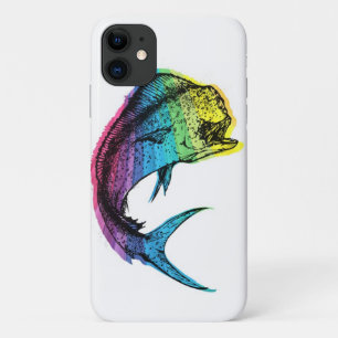 Case-Mate iPhone Case Arc en ciel Mahi Mahi en blanc