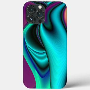 Case-Mate iPhone Case Arc-en-ciel métallique Abstrait futuriste