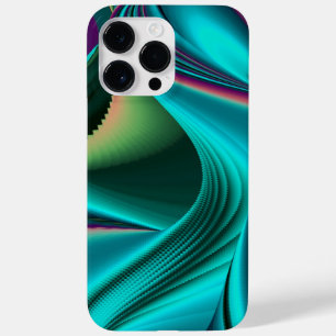 Coque Pour Pour iPhone 14 Pro Max Arc-en-ciel métallique Abstrait futuriste