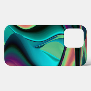 Case-Mate iPhone Case Arc-en-ciel métallique Abstrait futuriste