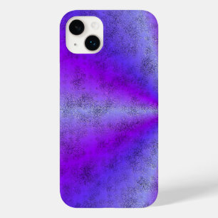 Coque Pour iPhone 14 Plus Arc-en-ciel rose en cuir d'éléphant Optik