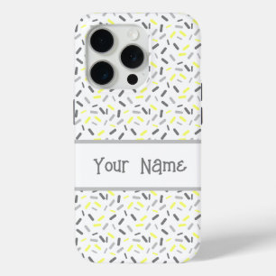 Coque iPhone 15 Pro Arc-en-ciel Sprinkes Demigender Fide drapeau