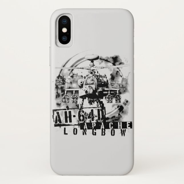 Coques Case-Mate iPhone Arc long Apache AH-64D (Dos)