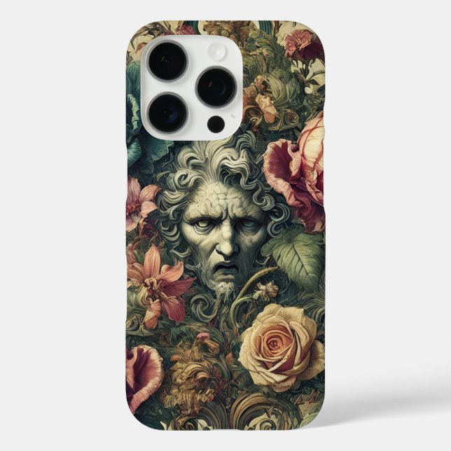 Coques Case-Mate iPhone Arcane Atelier - Signature Gothique Floral (Verso)