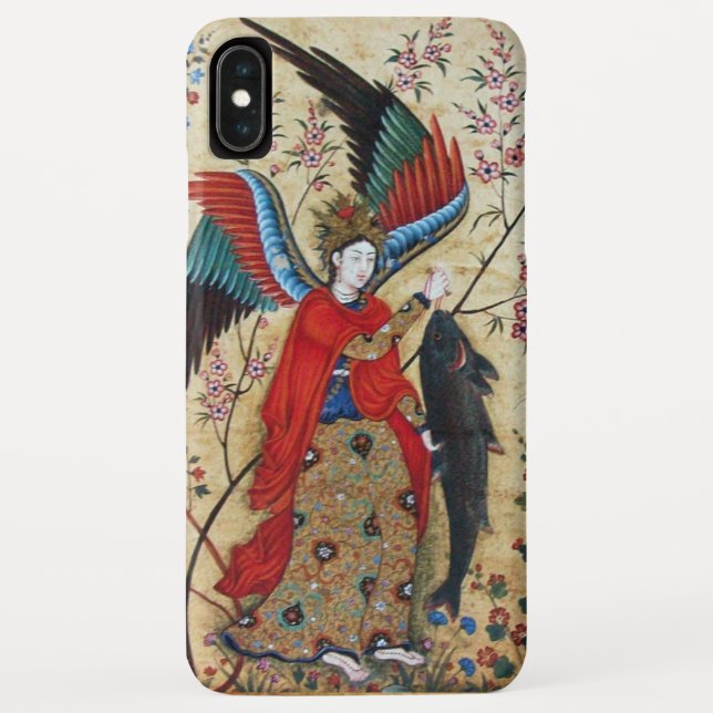COQUES Case-Mate iPhone ARCHANGEL RAPHAEL ET PARCHEMENT DE POISSON (Dos)