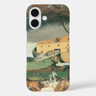 Coque Pour iPhone 16 Arche de Noé par Edward Hicks, Art populaire Vinta