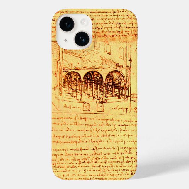 COQUES Case-Mate iPhone ARCHITECTURE DE RENAISSANCE, ARCHITECTE, INGÉNIEUR (Verso)
