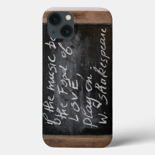 Coques Pour iPhone Ardoise - Citation de W. Shakespeare -
