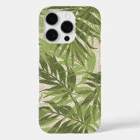 Areca Palms Hawaiian Tropical Vintage Green