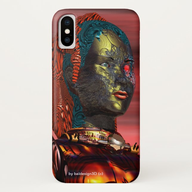 COQUES Case-Mate iPhone ARES - CYBORG (Dos)