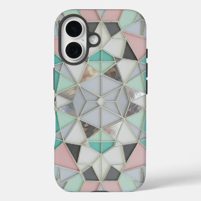 Coques Case-Mate iPhone argent avec un peu de rose (Verso)