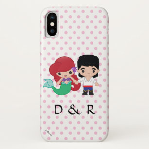 Coque Case-Mate Pour iPhone Ariel et le prince Eric Emoji