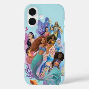 Coque Pour iPhone 16 Ariel et sa famille