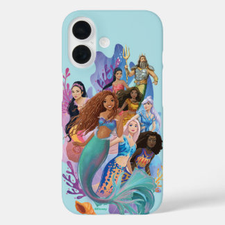 Coque Pour iPhone 16 Ariel et sa famille