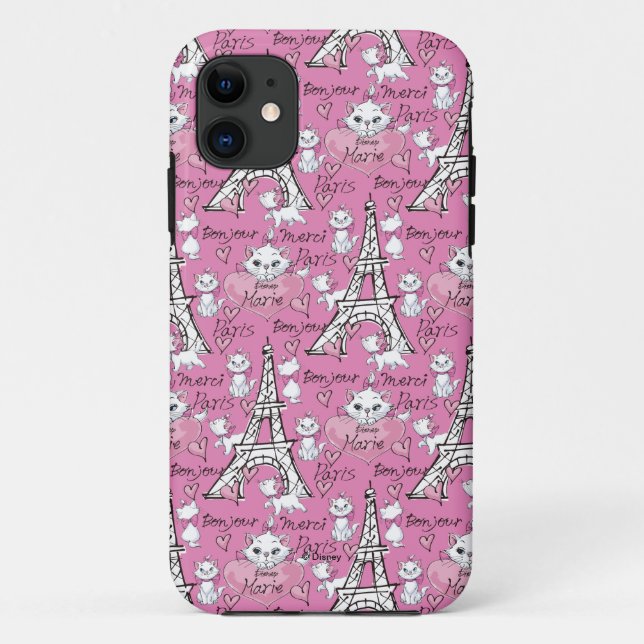Coques Case-Mate iPhone Aristocats | Marie Paris Motif (Dos)