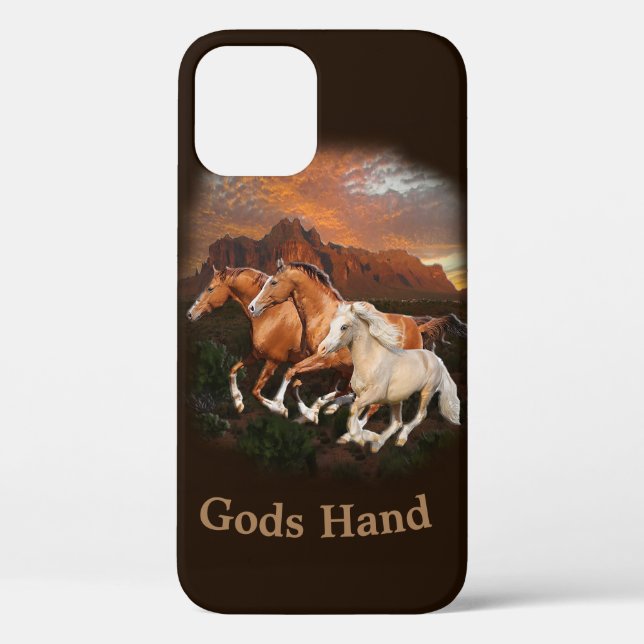 Coques Case-Mate iPhone Arizona Chevaux sauvages (Verso)