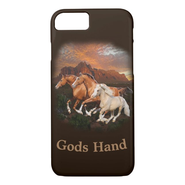Coques Case-Mate iPhone Arizona Chevaux sauvages (Dos)