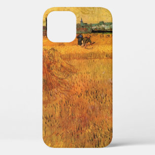 Coque iPhone 12 Arles : Vue des champs de blé par Vincent van Gogh
