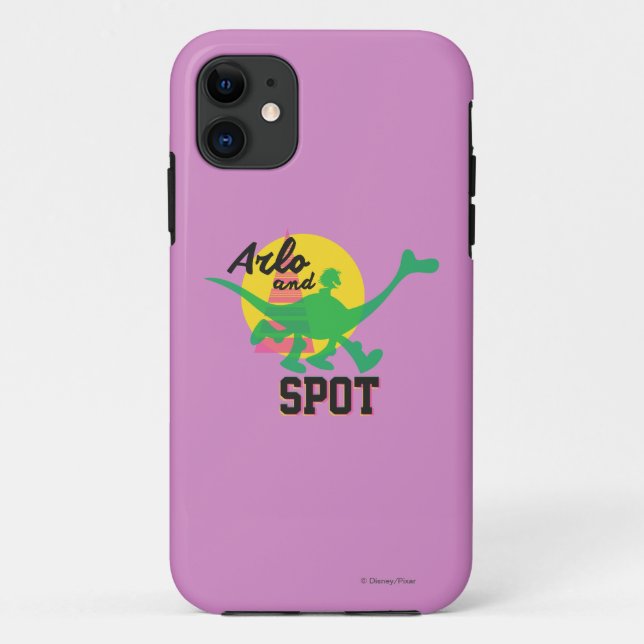 Coques Case-Mate iPhone Arlo Et Spot Sunset (Dos)
