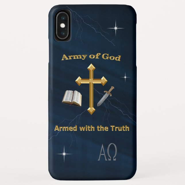 Coques Case-Mate iPhone Armée De Dieu (Dos)