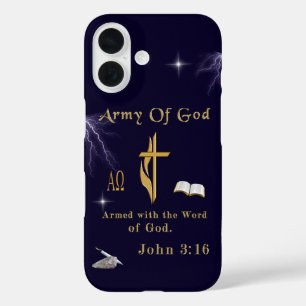 Coque Pour iPhone 16 Armée de Dieu