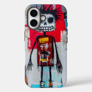 Coque Pour iPhone 16 Armoire téléphonique d'expression primitive