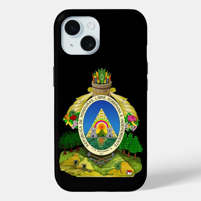 Coques Case-Mate iPhone Armoiries du Honduras (Verso)