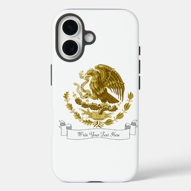Coques Case-Mate iPhone Armoiries du Mexique (Verso)