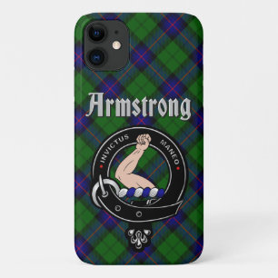 Case-Mate iPhone Case Armstrong Clan Badge & Tartan Téléphone Case