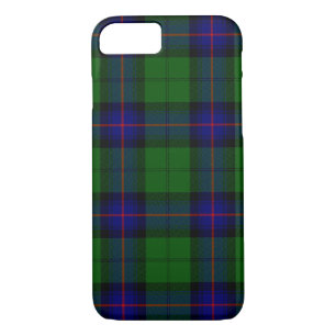 Coques Pour iPhone Armstrong tartan bleu et vert plaid
