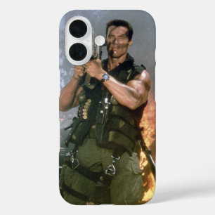 Coque Pour iPhone 16 Arnold Schwarzeneger tir à la fusée
