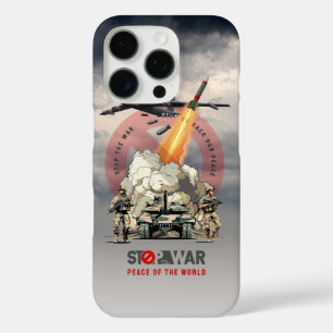 Coques iPhone 16 Pro Arrêtez la guerre  