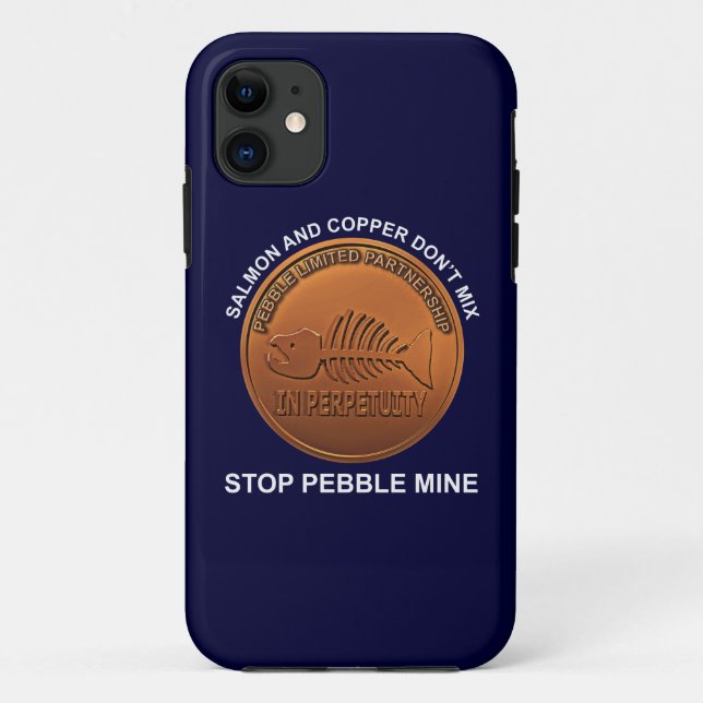 Coques Case-Mate iPhone Arrêtez la mine de galets - Pebble Mine Penny (Dos)