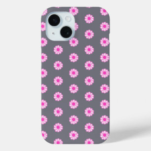 Coque Pour iPhone 15 Arrière - plan à motif floral mignon