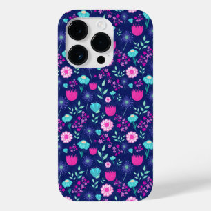 Coque Pour iPhone 14 Pro Arrière - plan à motif floral mignon