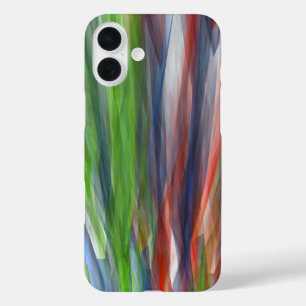 Coques iPhone 16 Plus arrière - plan Abstrait avec cristaux colorés