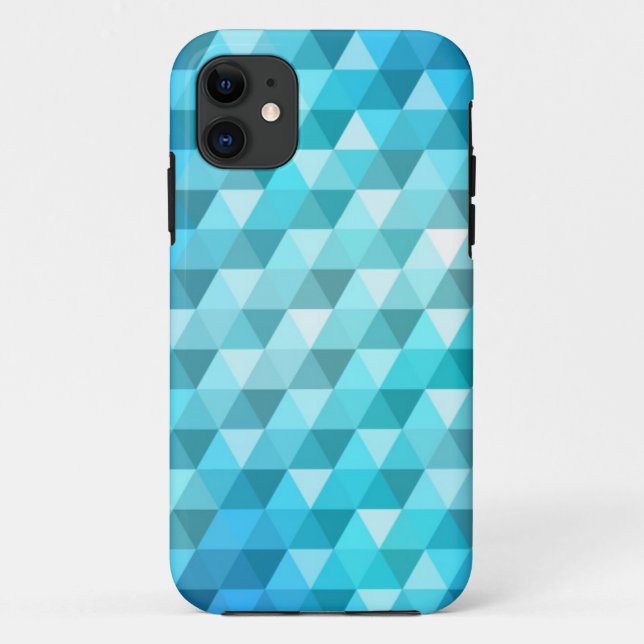 Coques Case-Mate iPhone Arrière - plan abstrait fait en motif de mosaïque (Dos)