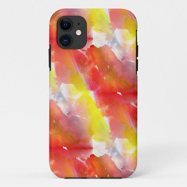Coques Case-Mate iPhone arrière - plan aquarelle de texture de conception (Dos)