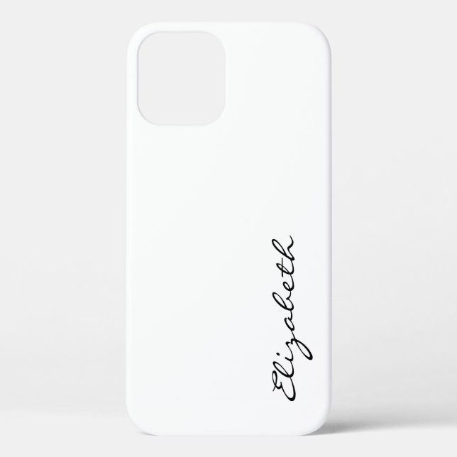 Coques Case-Mate iPhone Arrière - plan blanc clair (Verso)