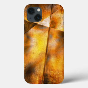 Coques Pour iPhone arrière - plan coloré abstrait d'art