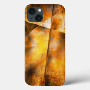 iPhone 13 Case arrière - plan coloré abstrait d'art