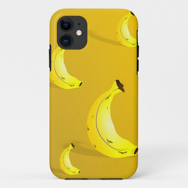 Coques Case-Mate iPhone Arrière - plan de banane (Dos)