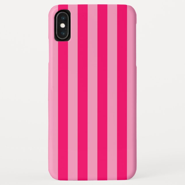 Coques Case-Mate iPhone Arrière - plan de bande rose (Dos)
