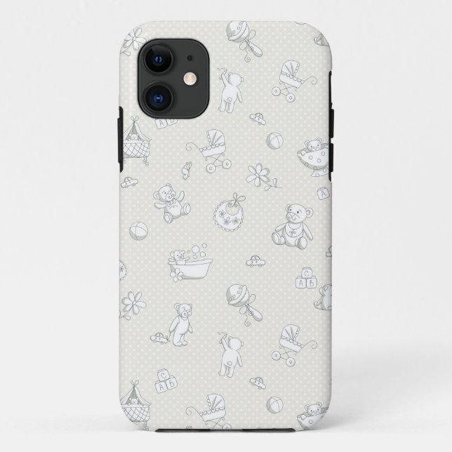 Coques Case-Mate iPhone Arrière - plan de bébé (Dos)