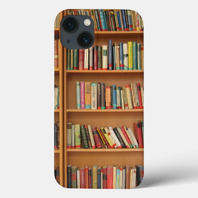 Coques Case-Mate iPhone arrière - plan de bibliothèque (Verso)